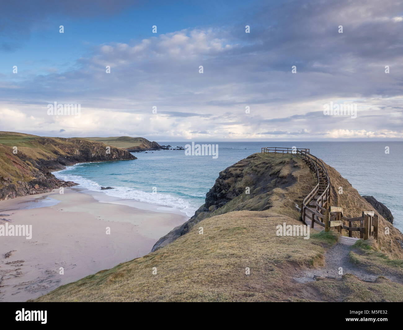 La baie de Sango, Durness, Sutherland, Scotland, UK Banque D'Images