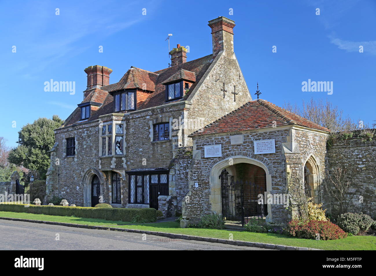 Ainsi, la ville de Castle Street, Rye, East Sussex, Angleterre, Grande-Bretagne, Royaume-Uni, UK, Europe Banque D'Images