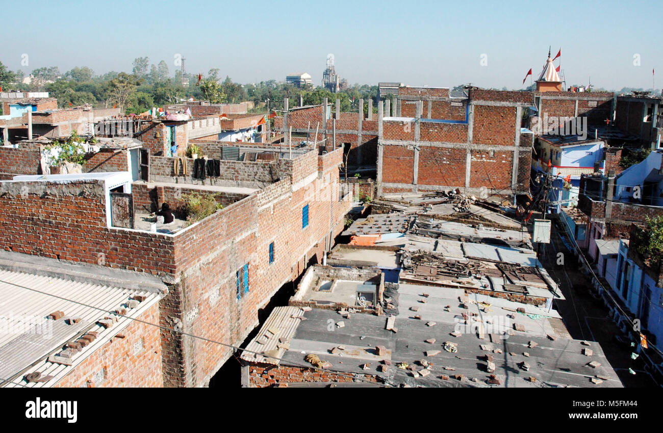 Usine, Bhopal, Madhya Pradesh, Inde, Asie Banque D'Images