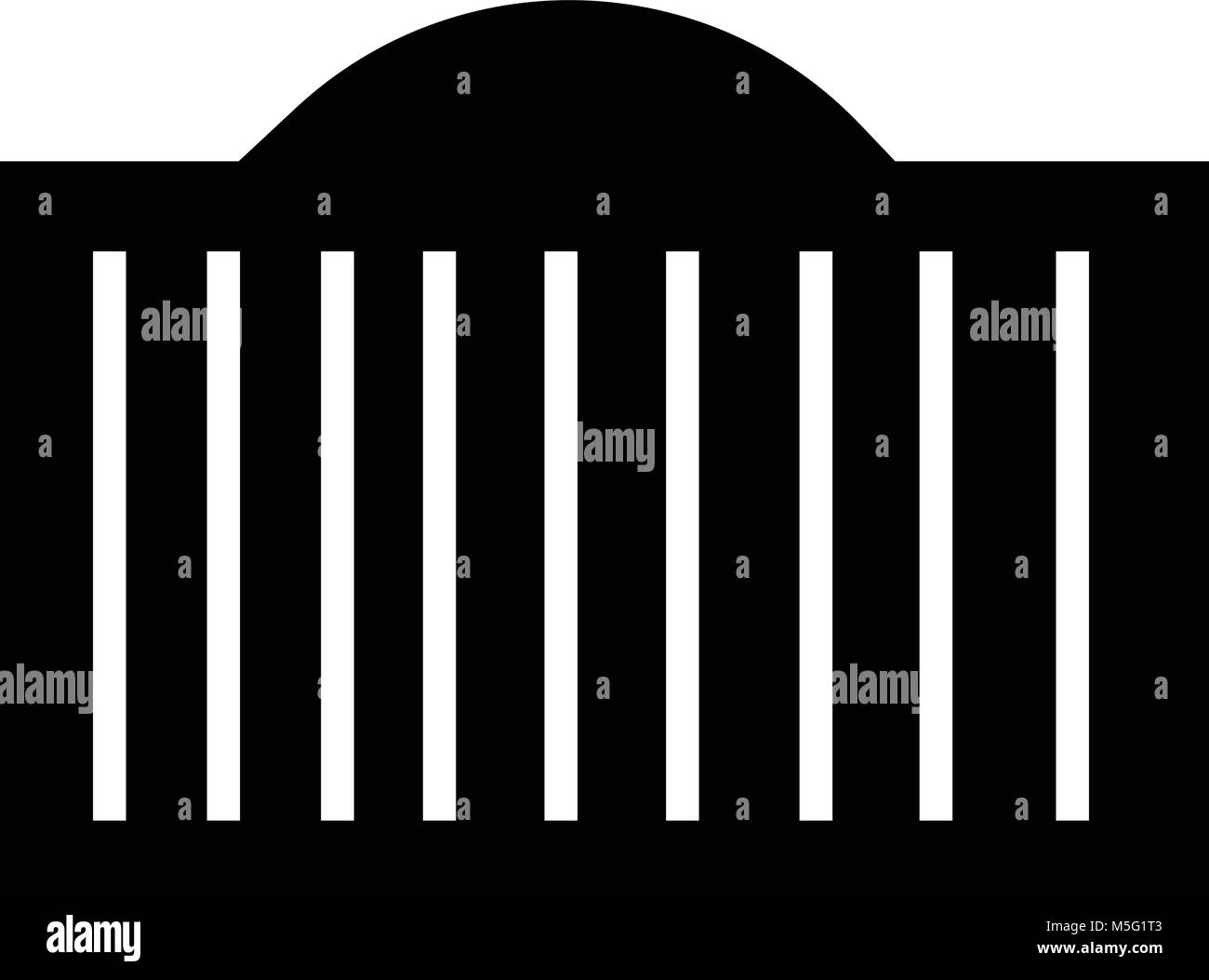Bâtiment de ville ligne de l'icône de style contour isolé sur fond blanc, l'illustration est plat, vector, pixel parfait pour le web et print. Un stokes linéaire Illustration de Vecteur