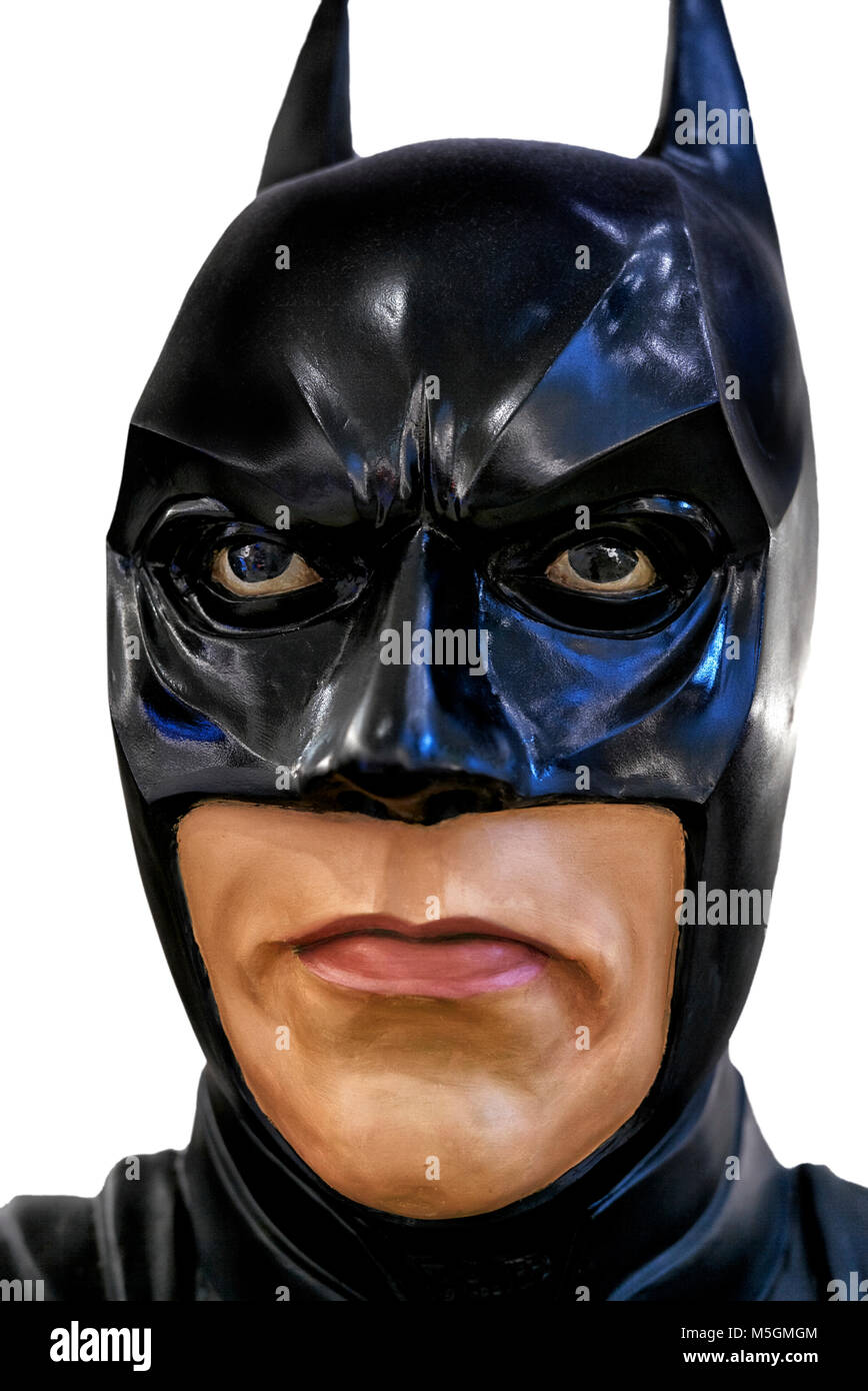 Statue de Batman. Christian Bale Photo Stock - Alamy
