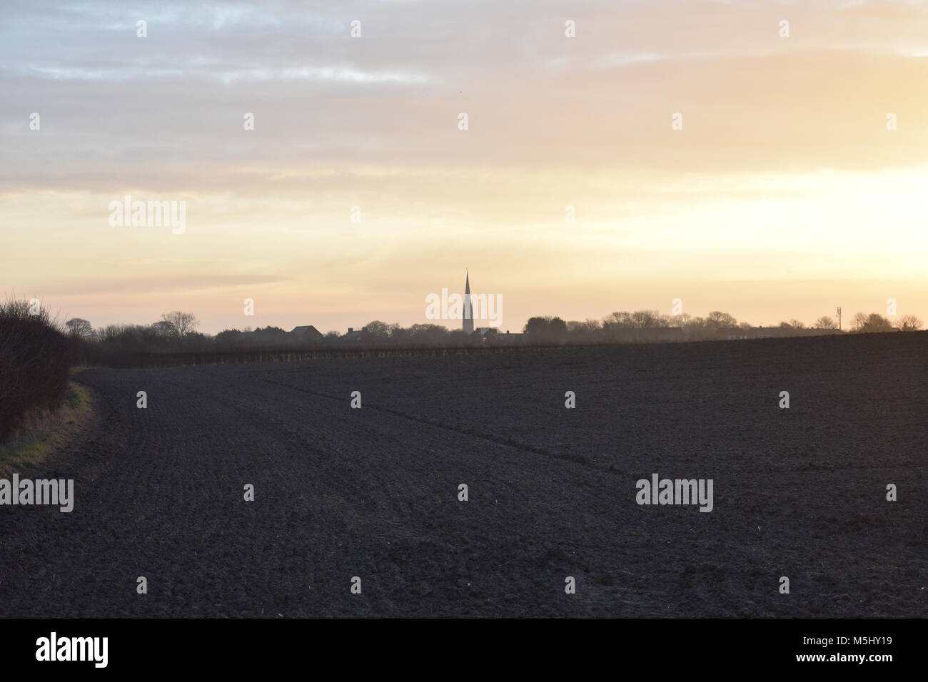 Côté pays Banque D'Images