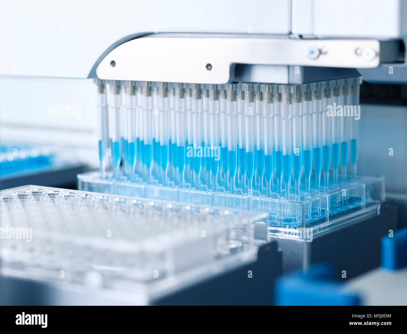 Appareil et équipement de laboratoire in lab Banque D'Images