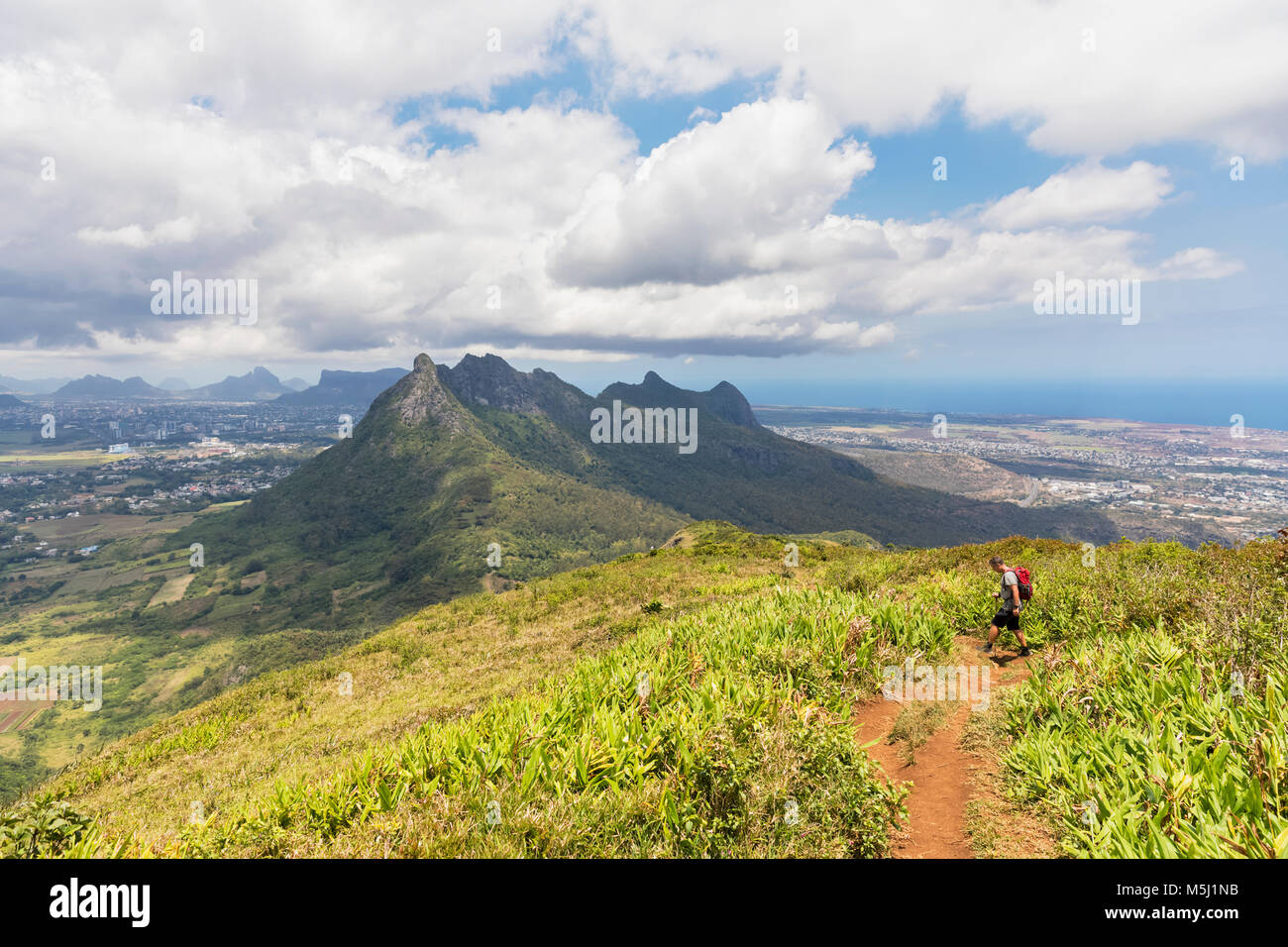 Lile Maurice Le Pouce Lescargot De Montagne Rock Et Port