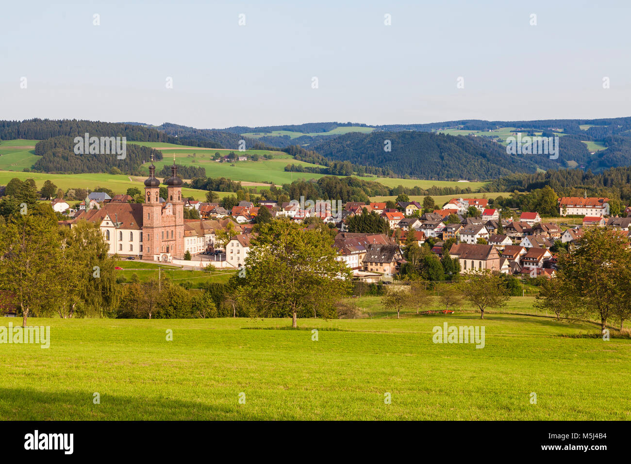 Deutschland, Bade-Wurtemberg, Schwarzwald, Saint Pierre, Kloster, Klosterkirche Banque D'Images