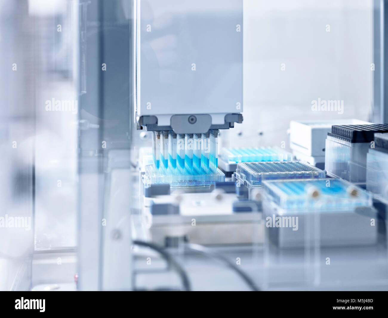 Appareil et équipement de laboratoire in lab Banque D'Images