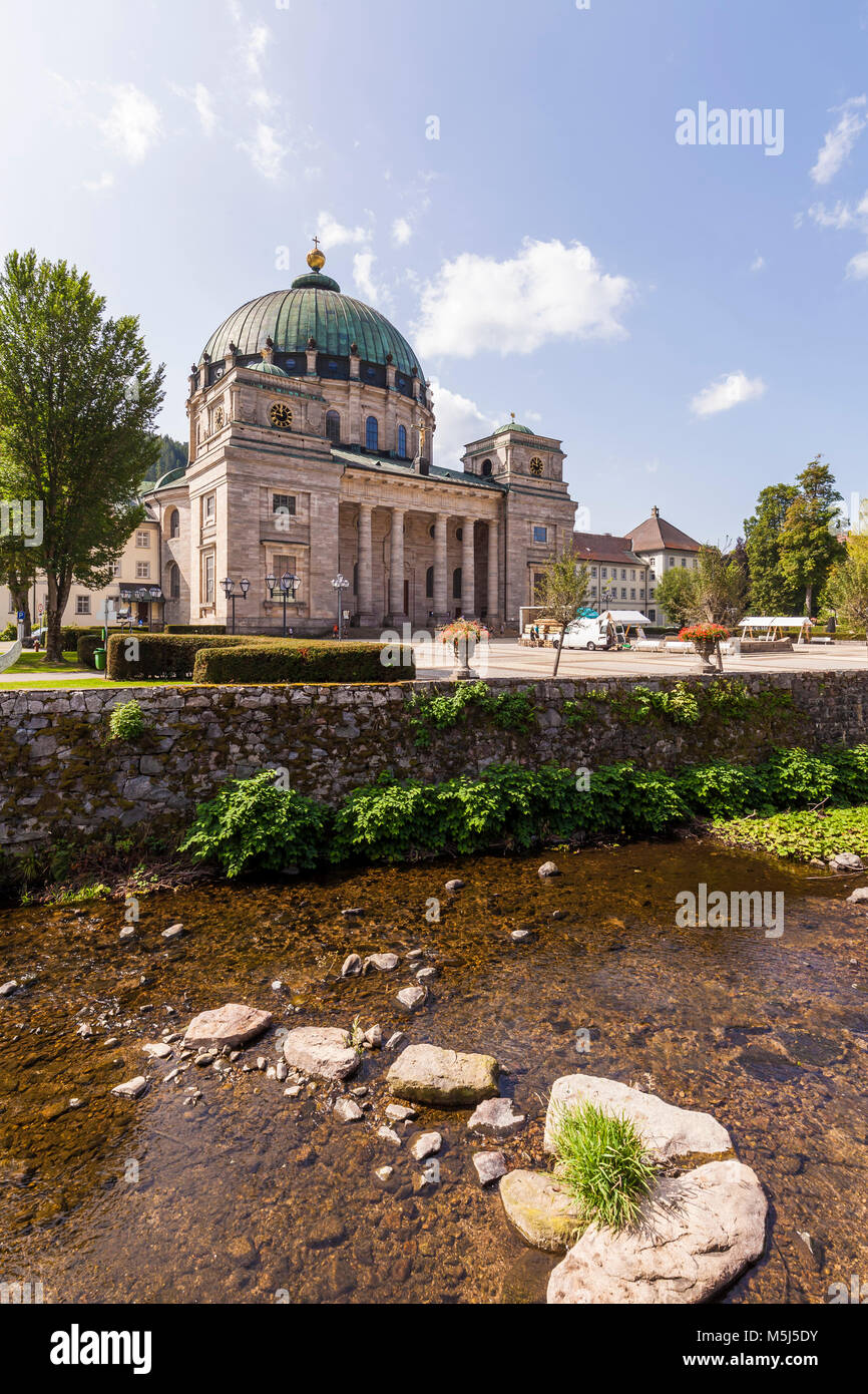 Deutschland, Bade-Wurtemberg, Schwarzwald, St Blasien, Kloster, Dom St. Blasius Banque D'Images