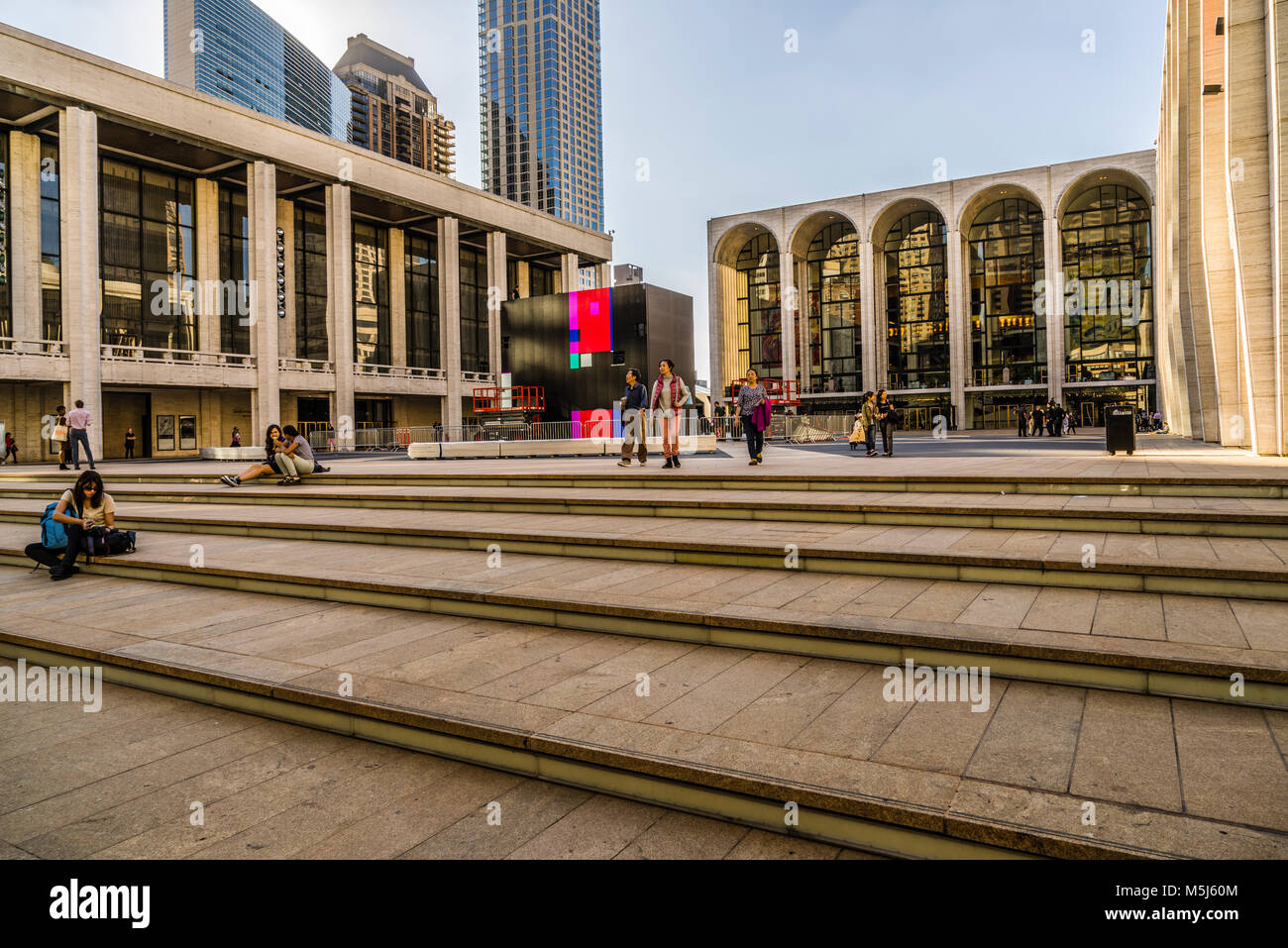 Le Lincoln Center for the Performing Arts de Manhattan - New York, New York, USA Banque D'Images