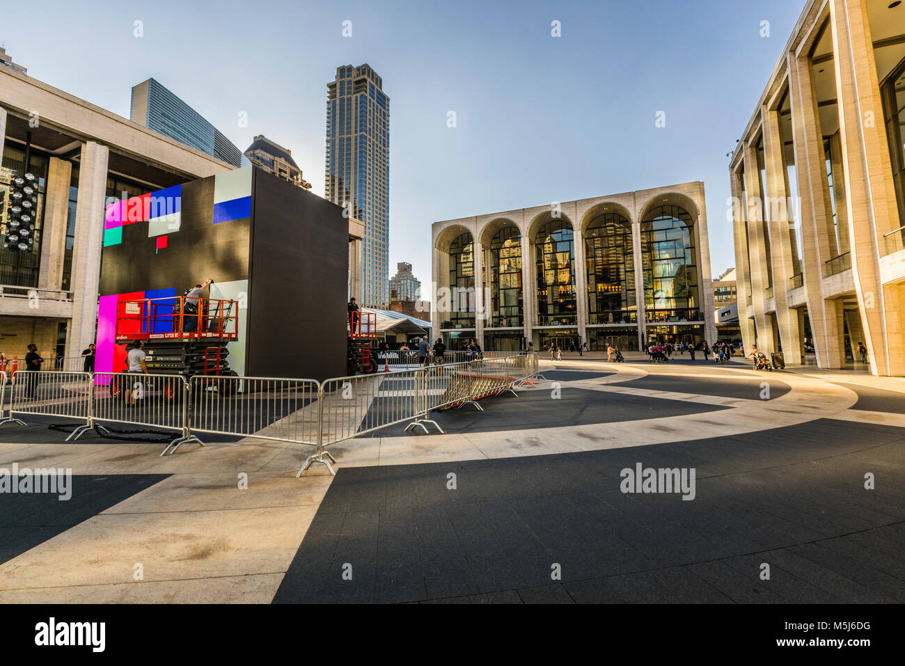 Le Lincoln Center for the Performing Arts de Manhattan - New York, New York, USA Banque D'Images