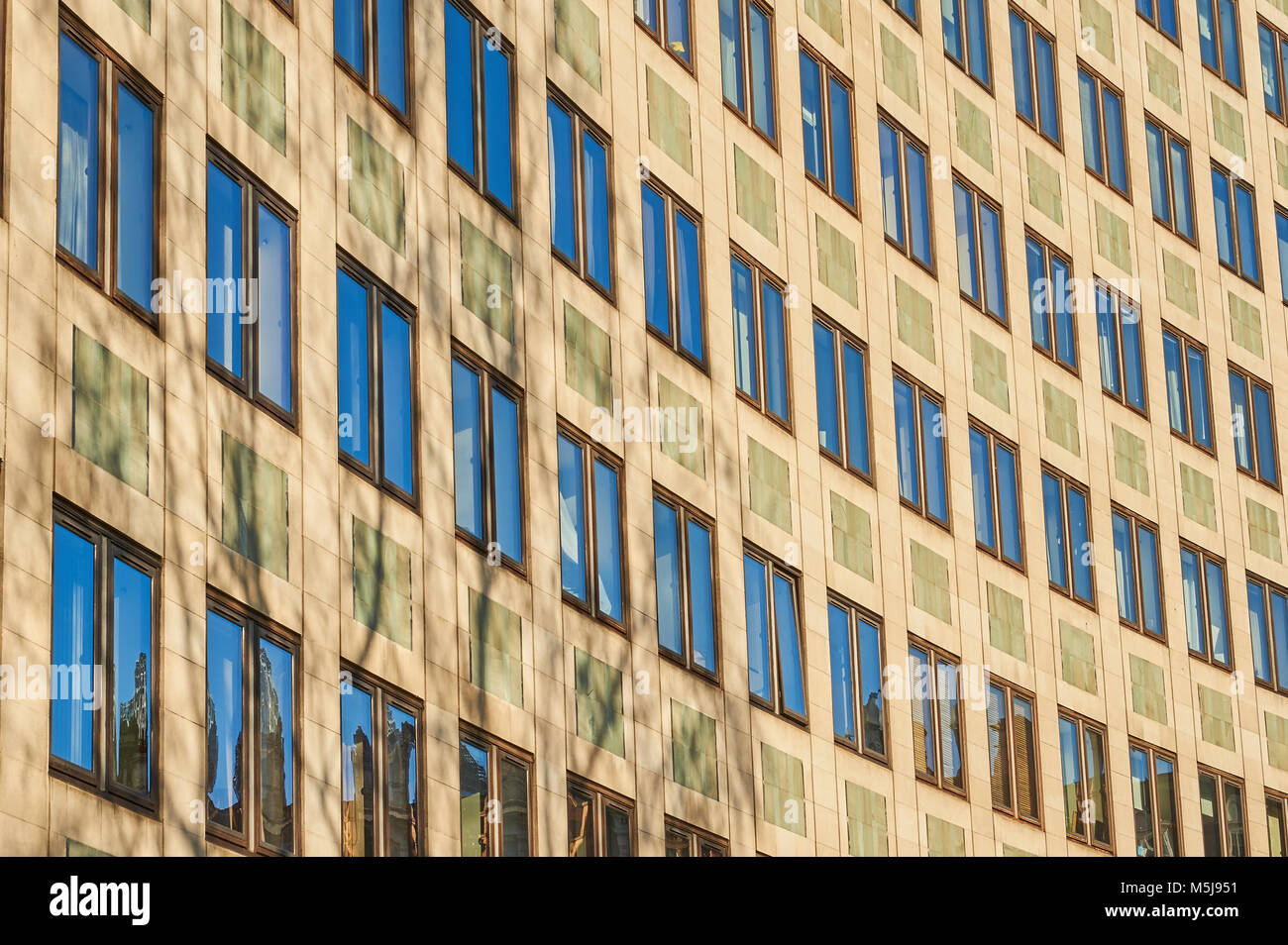 Image abstraite de blocs d'appartements Banque D'Images