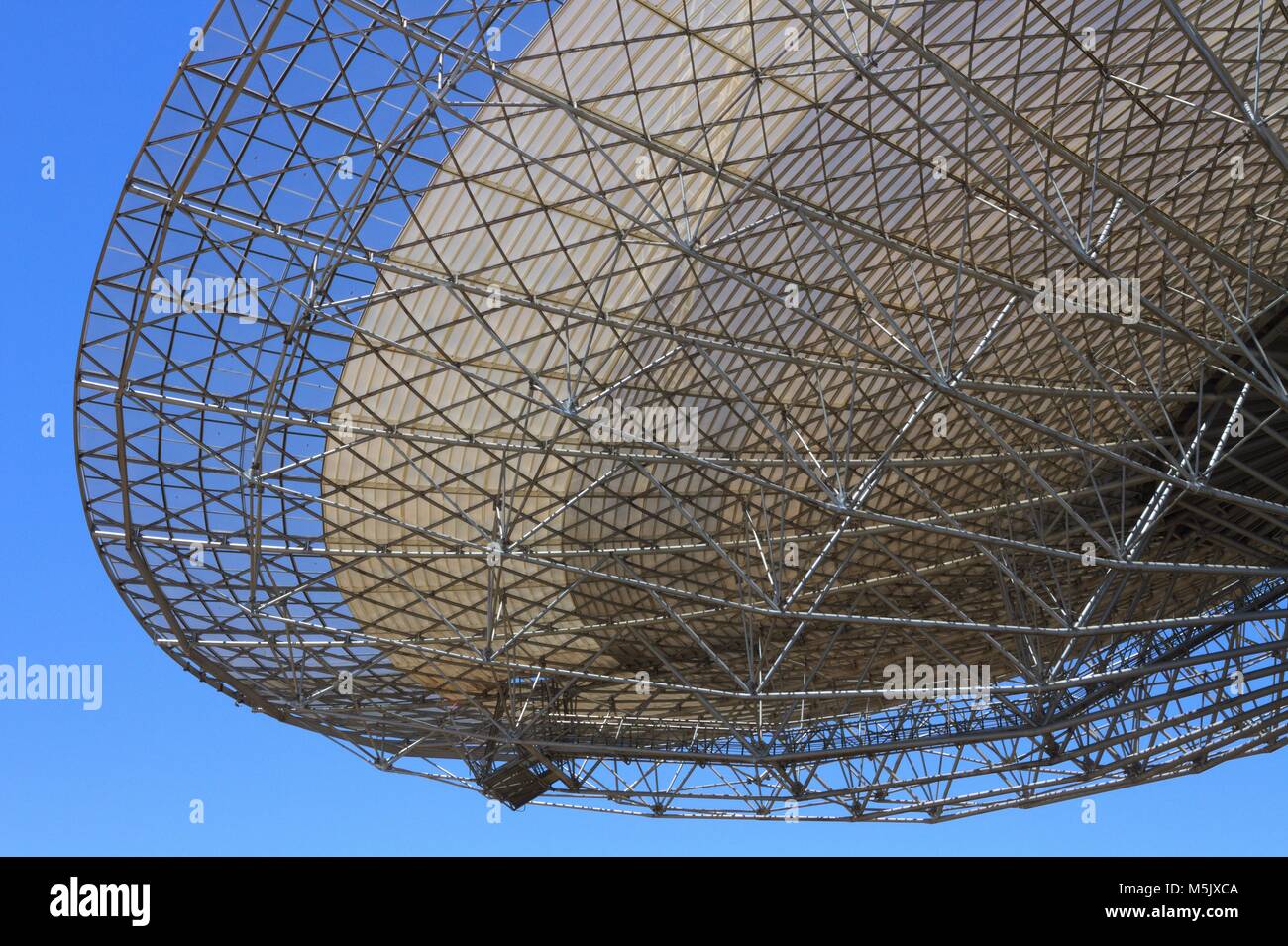 Radiotélescope de Parkes, NSW, Australie. Banque D'Images