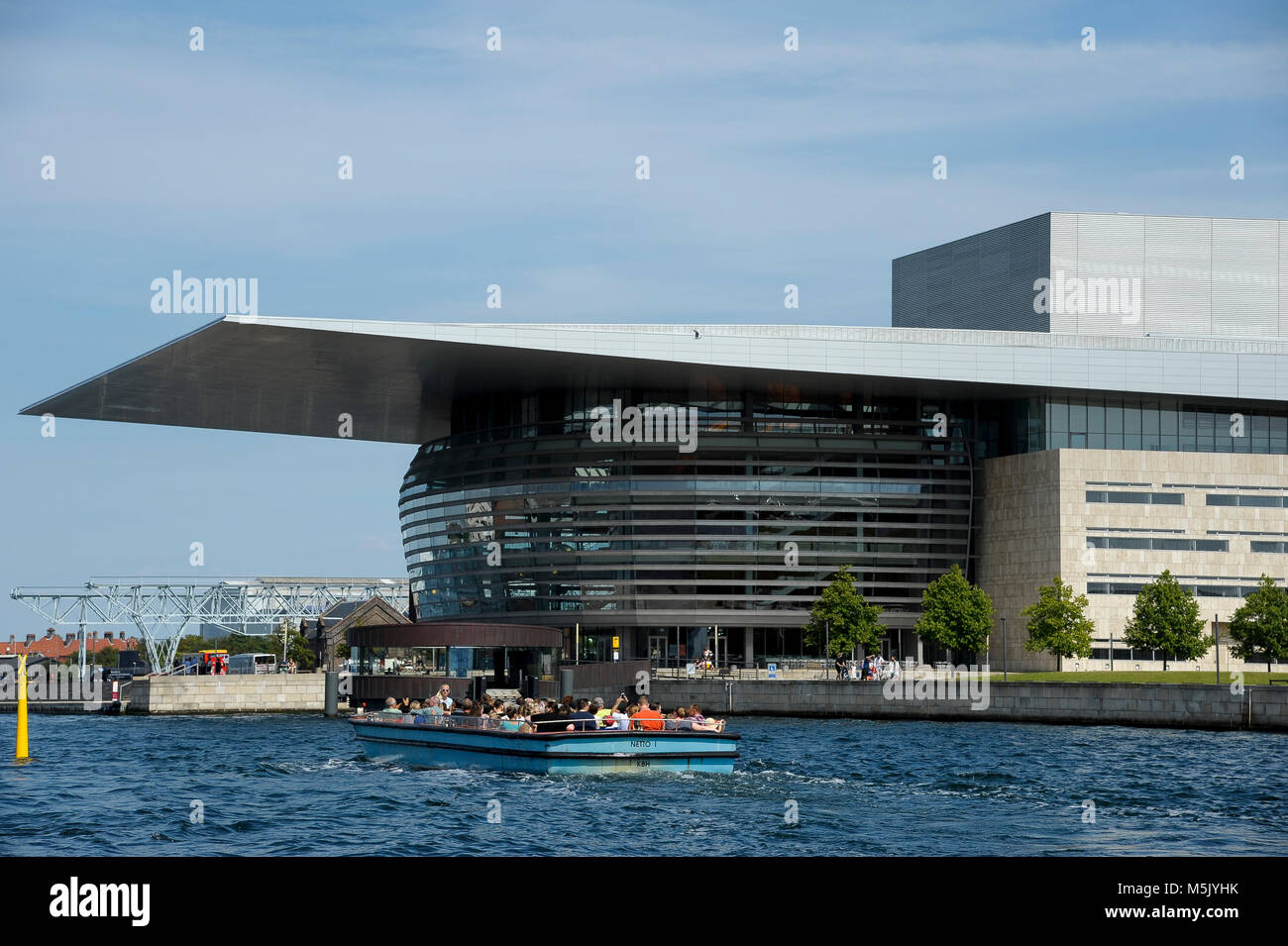 L'Opéra de Copenhague sur l'île de Holmen, dans le centre de Copenhague, Danemark, 6 août 2015. © Wojciech Strozyk / Alamy Stock Photo Banque D'Images