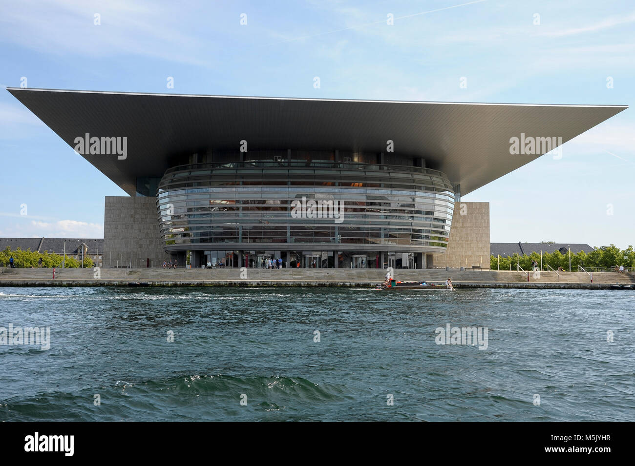 L'Opéra de Copenhague sur l'île de Holmen, dans le centre de Copenhague, Danemark, 6 août 2015. © Wojciech Strozyk / Alamy Stock Photo Banque D'Images