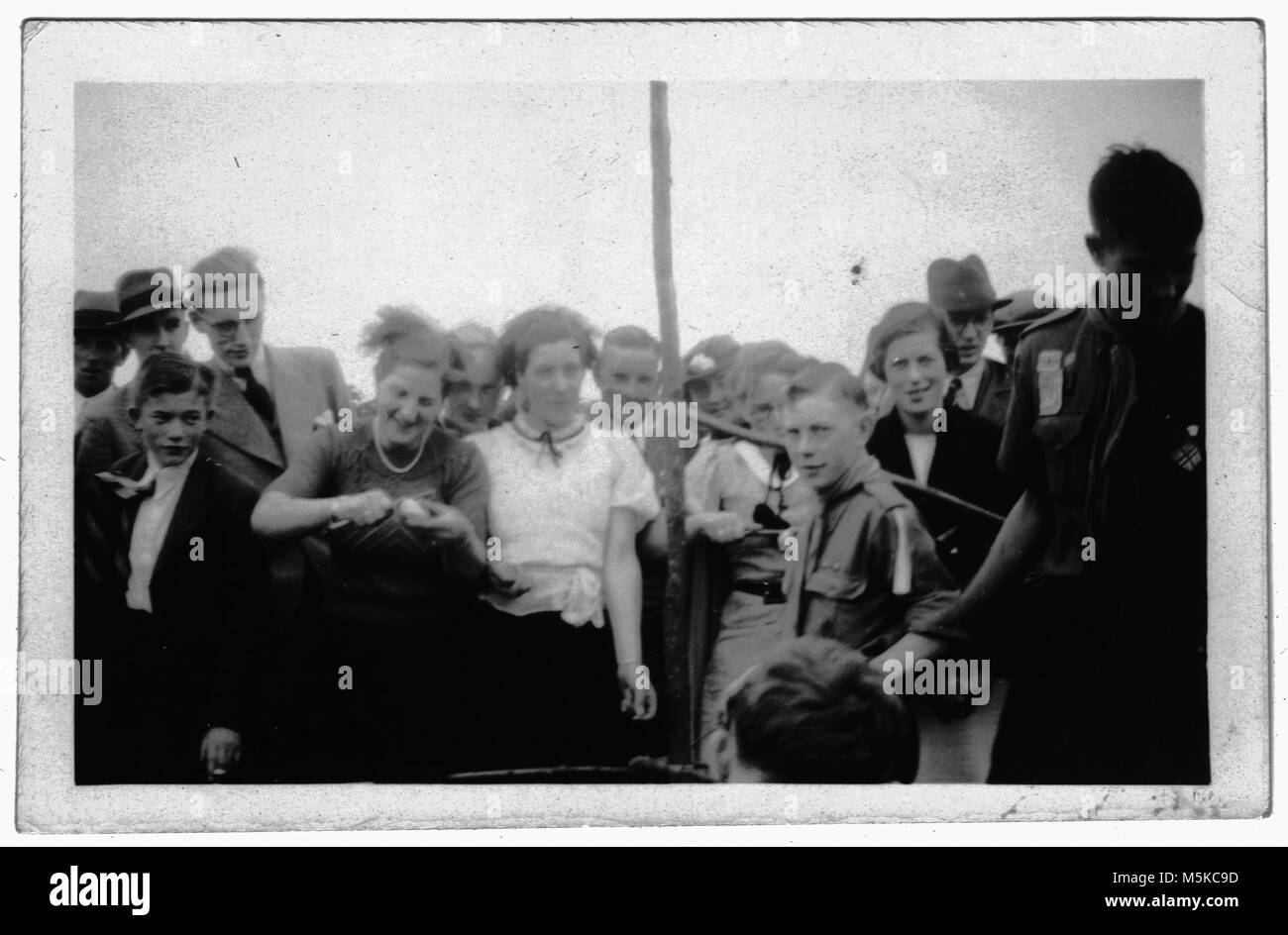 5ème Jamboree Scout de garçon, tenue à Bloemendaal Vogelenzang Holland, Pays-Bas, 30 juillet au 13 août 1937 Banque D'Images