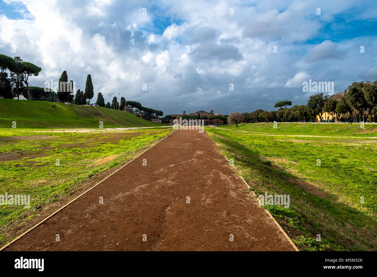 Le Circus Maximus à Rome en Italie Banque D'Images