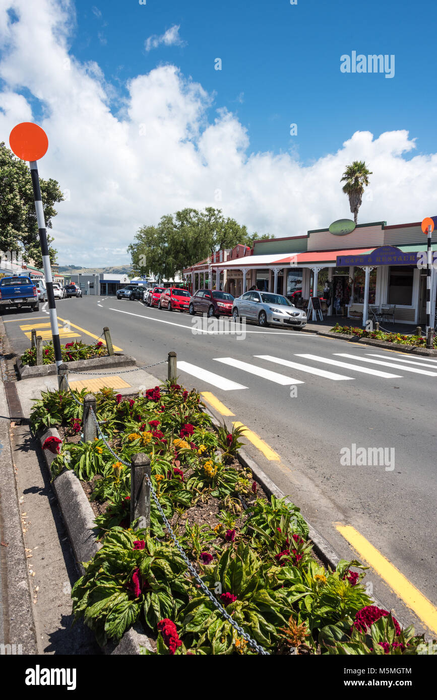 Coromandel street shops Banque de photographies et d’images à haute