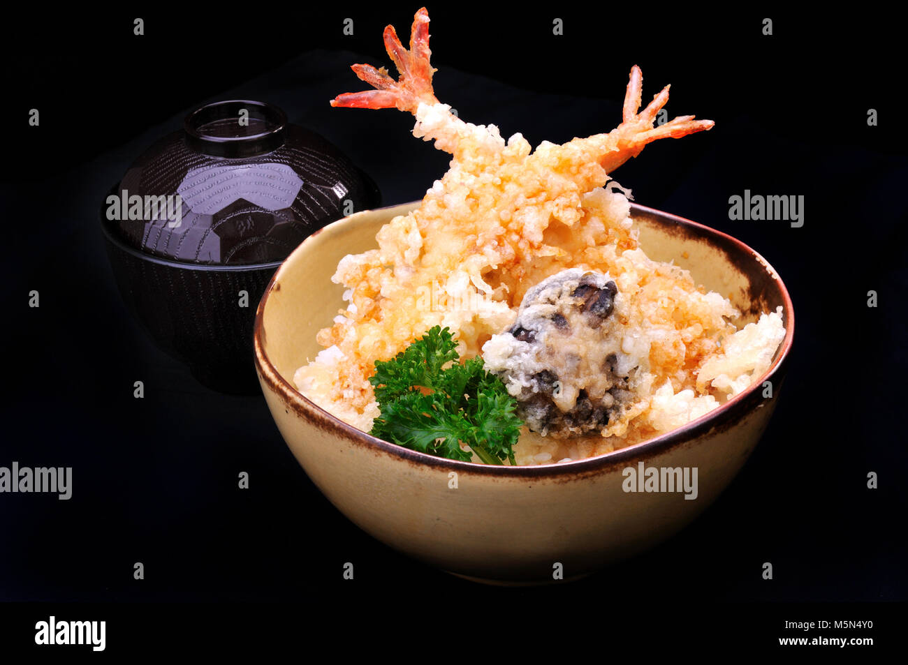 La nourriture japonaise tempura mix style et d'autres Banque D'Images