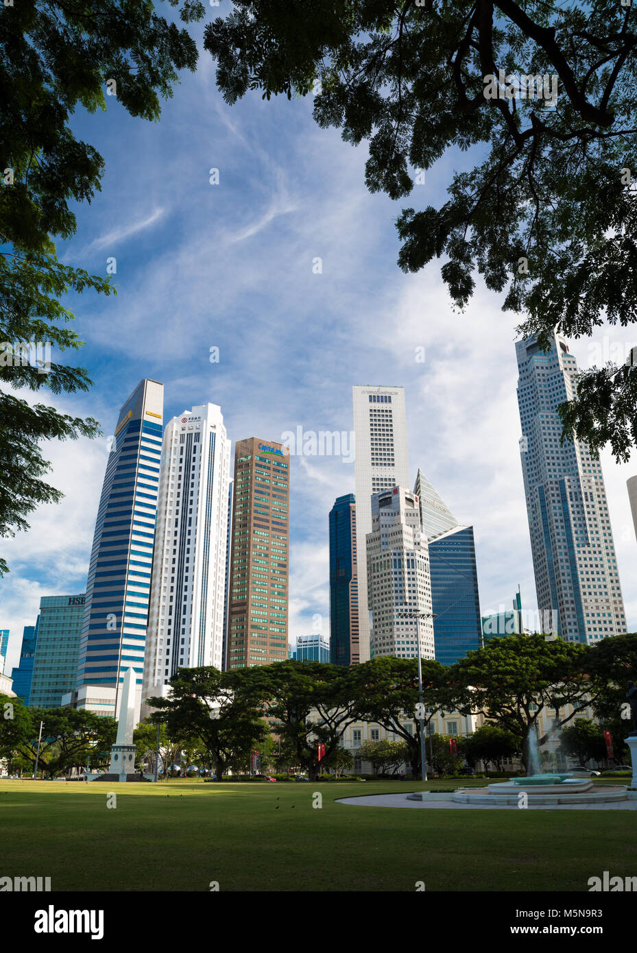 Singapour Banque D'Images