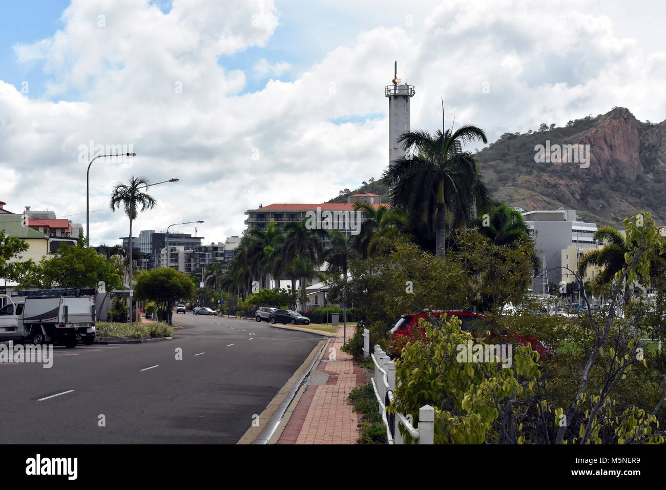 Palmer Street Townsville. Banque D'Images