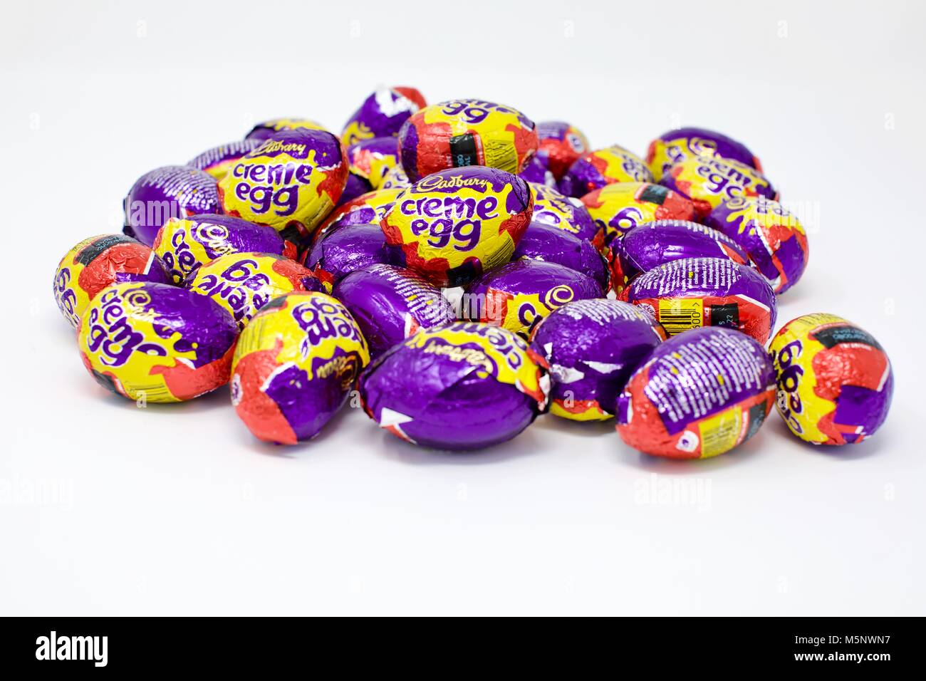 Cadburys Oeufs Crème Banque D'Images