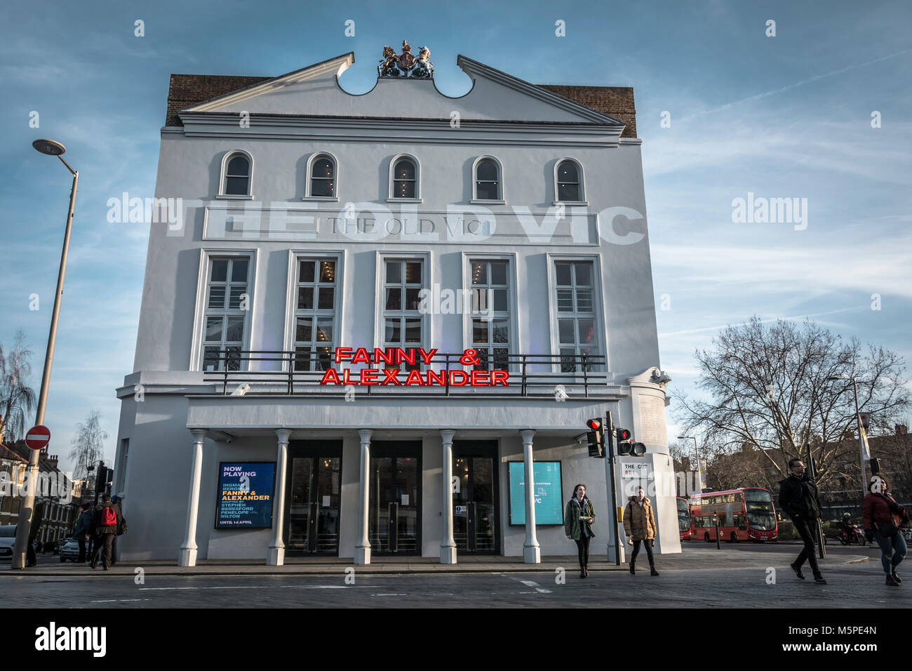 L'Ingmar Bergman Fanny et Alexandre à l'Old Vic Theatre sur la coupe, Waterloo, London, UK Banque D'Images