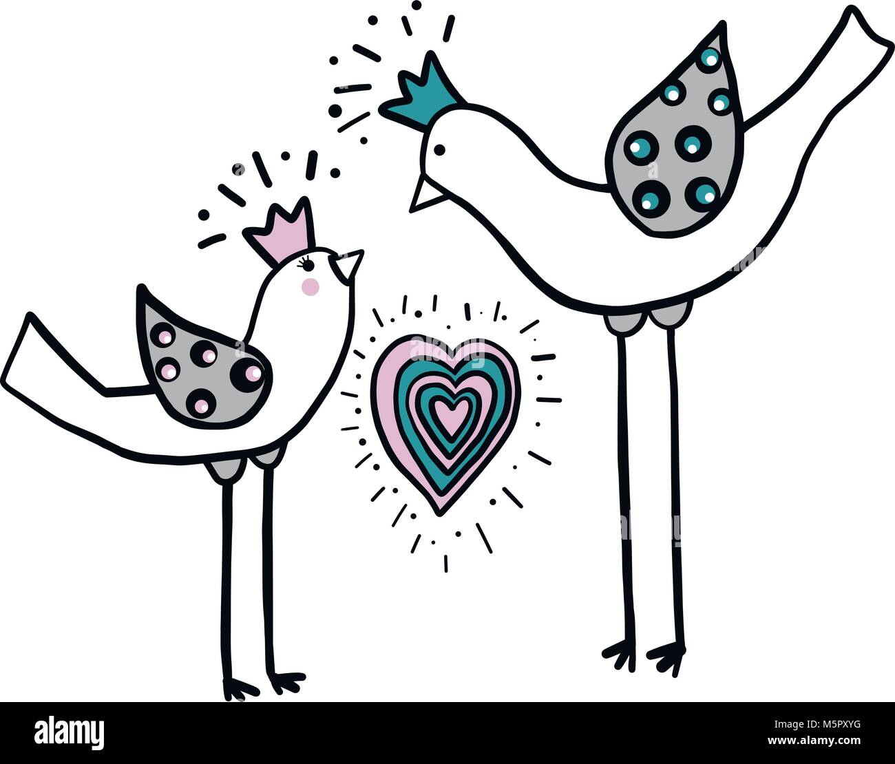 Le Style Minimaliste Simple Dessin D Amour Deux Oiseaux Avec Coeur Avec Color Dekor Ornament Image Vectorielle Stock Alamy Le Style Minimaliste Simple Dessin D Amour Deux Oiseaux Avec Coeur Avec Color Dekor Ornament Image Vectorielle Stock Alamy