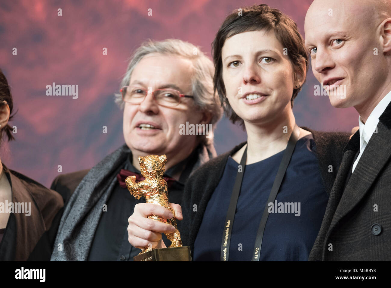 Berlin, Allemagne. Feb 24, 2018. Tapis rouge gala final avant 2018, 68 Berlinale. Credit : Beata Siewicz/Pacific Press/Alamy Live News Banque D'Images