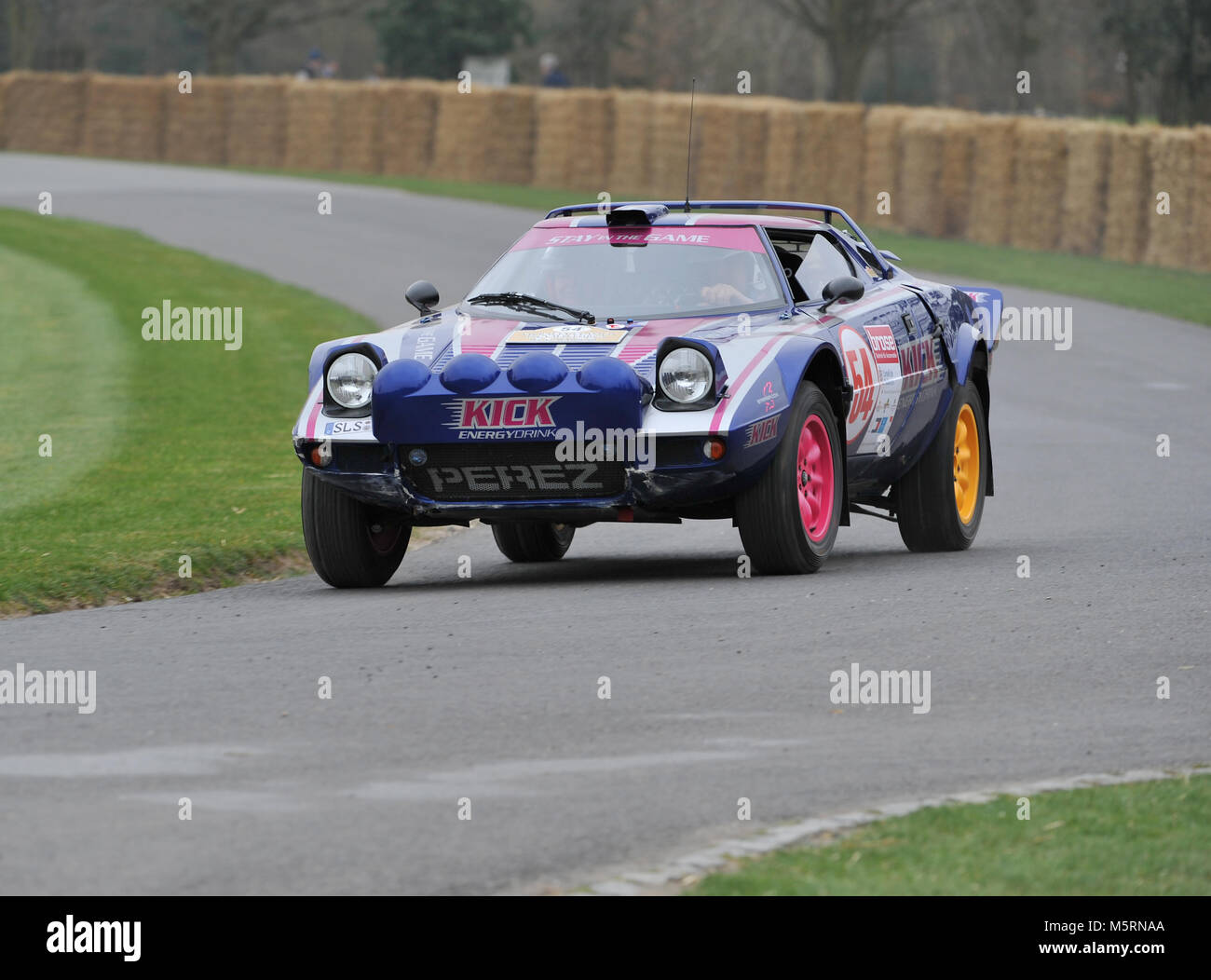 Sur la course à Goodwood Festival of Speed 2011 Banque D'Images