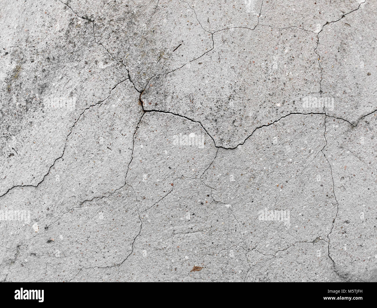 Vieux mur de béton gris. Texture grunge. Banque D'Images