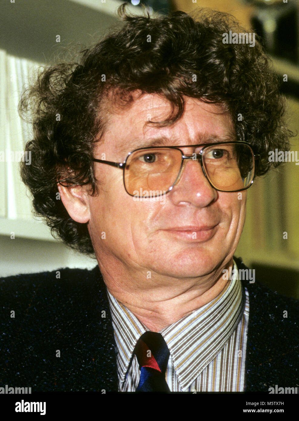 ANDRÉ BRINK auteur Romancier 1990 Afrique du Sud Banque D'Images