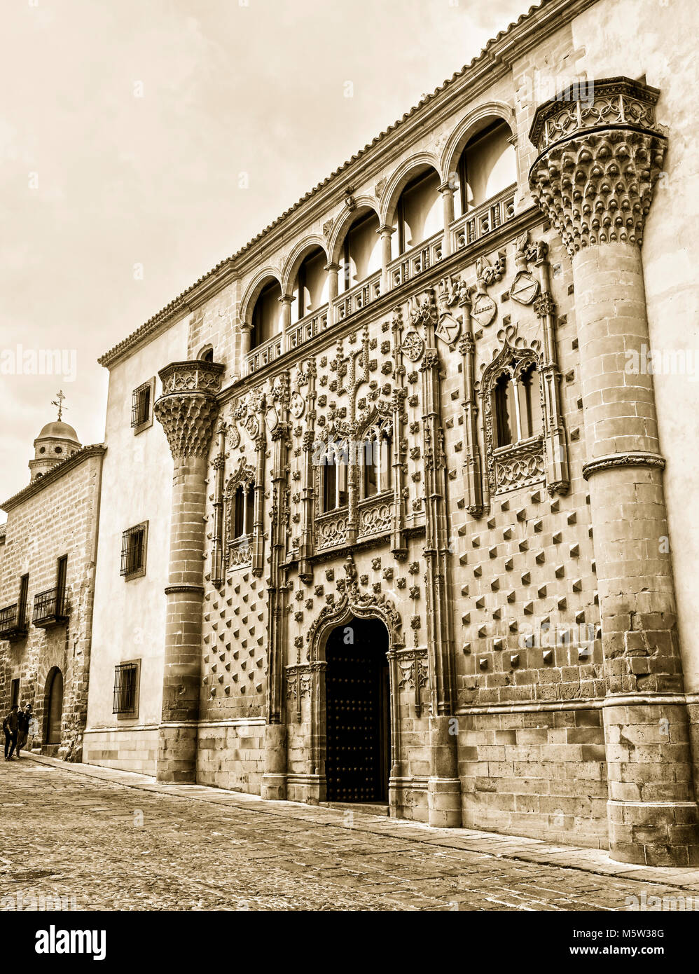 Palacio renacentista de Jabalquinto. Baeza. Jaén. L'Andalousie. España Banque D'Images