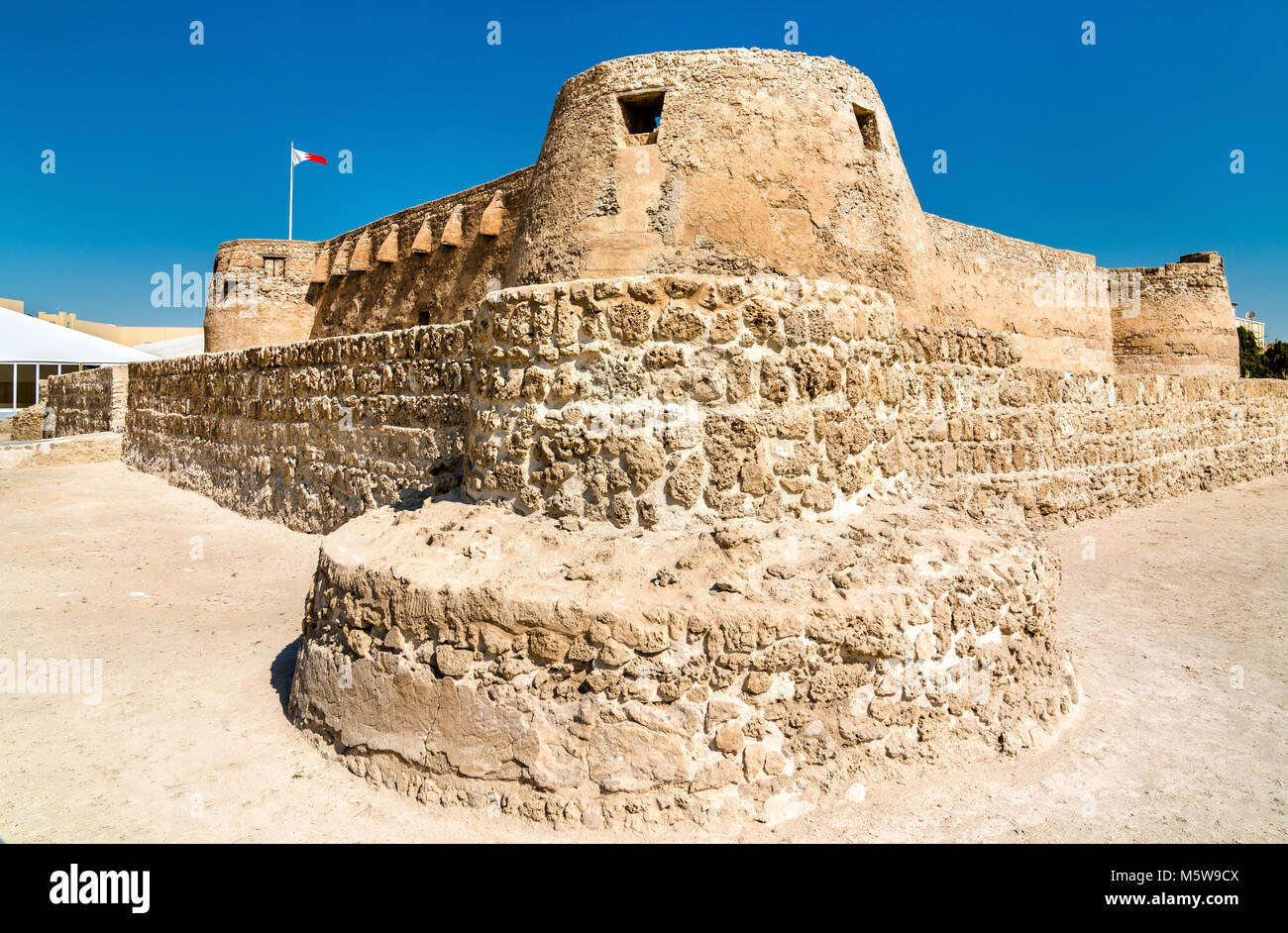 Fort Arad sur l'île de Muharraq au Bahrein Banque D'Images