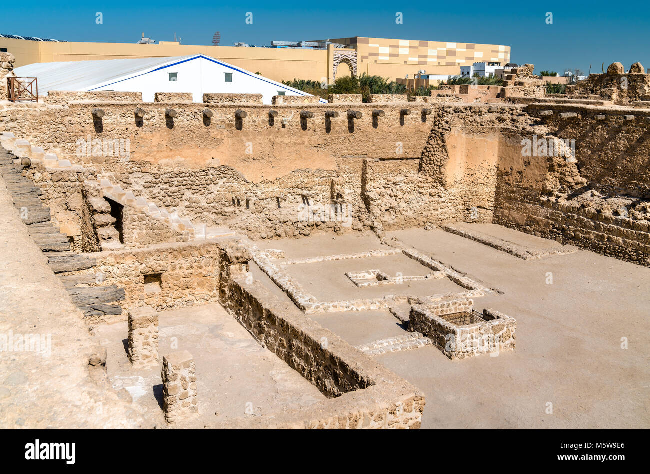 Fort Arad sur l'île de Muharraq au Bahrein Banque D'Images