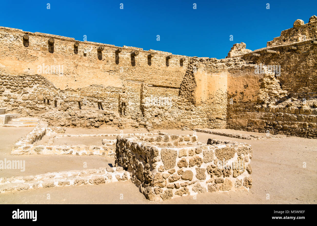 Fort Arad sur l'île de Muharraq au Bahrein Banque D'Images