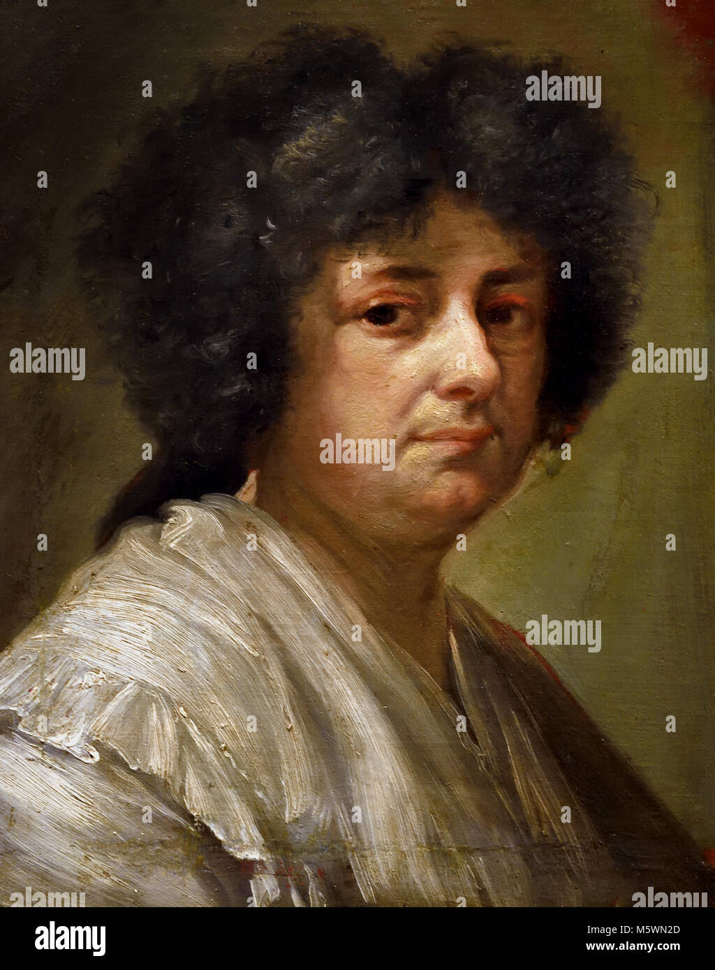 Retrato de Sebastiana Merclein Merclein - Portrait de Sebastiana 1780 Francisco Bayeu y Subías (1734-1795) 18e, siècle, l'Espagne, l'espagnol, Banque D'Images