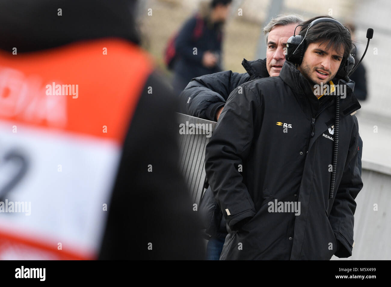 Barcelone, Espagne. Feb 26, 2018. Premier jour de F1 au circuit de Barcelona-Catalunya test d'hiver 2018 de la saison, le 26 février, Montmelo, Barcelone, Espagne, 2018 Crédit : David Rodriguez Rico/Alamy Live News Banque D'Images