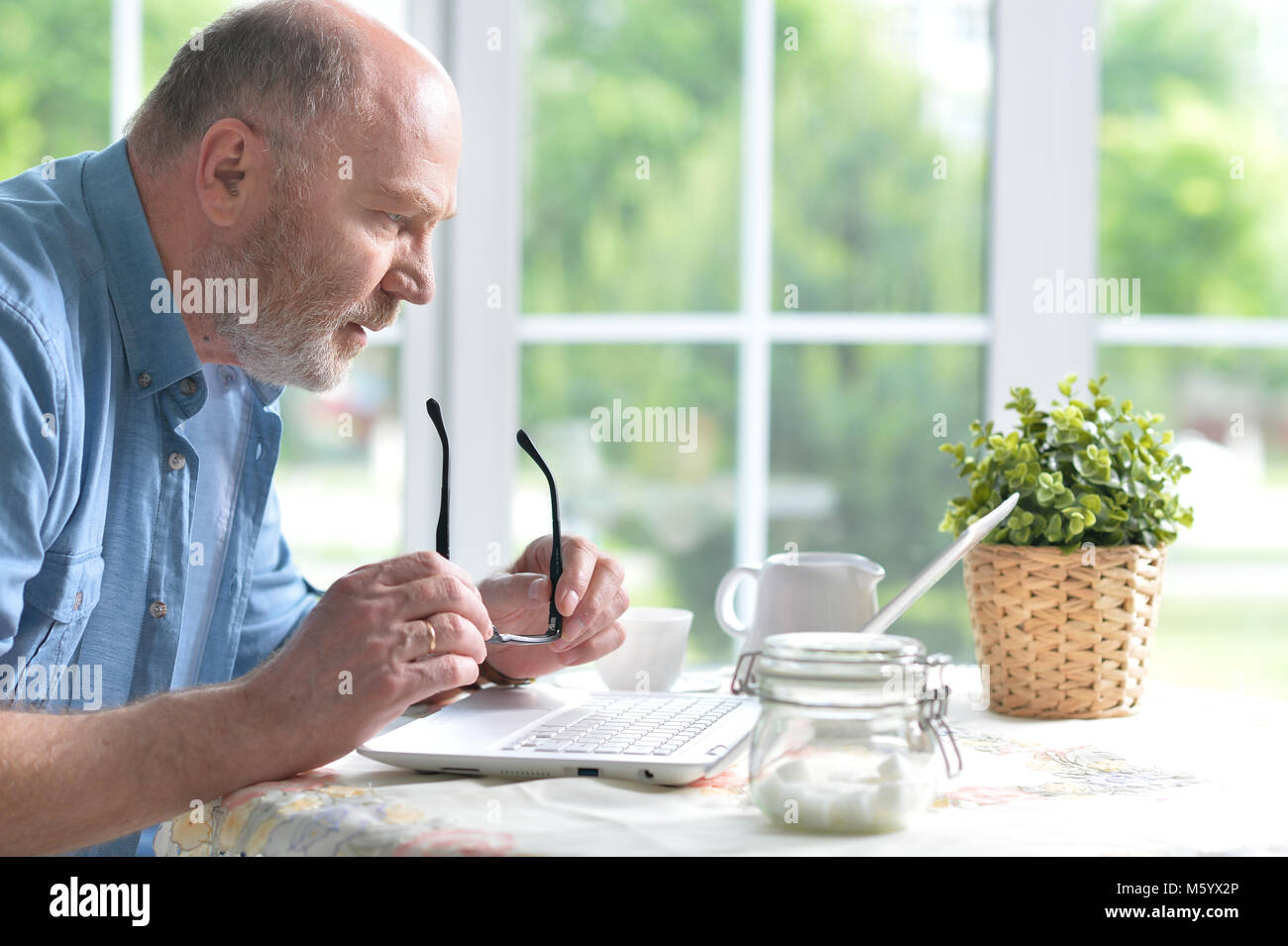 Senior Banque D'Images