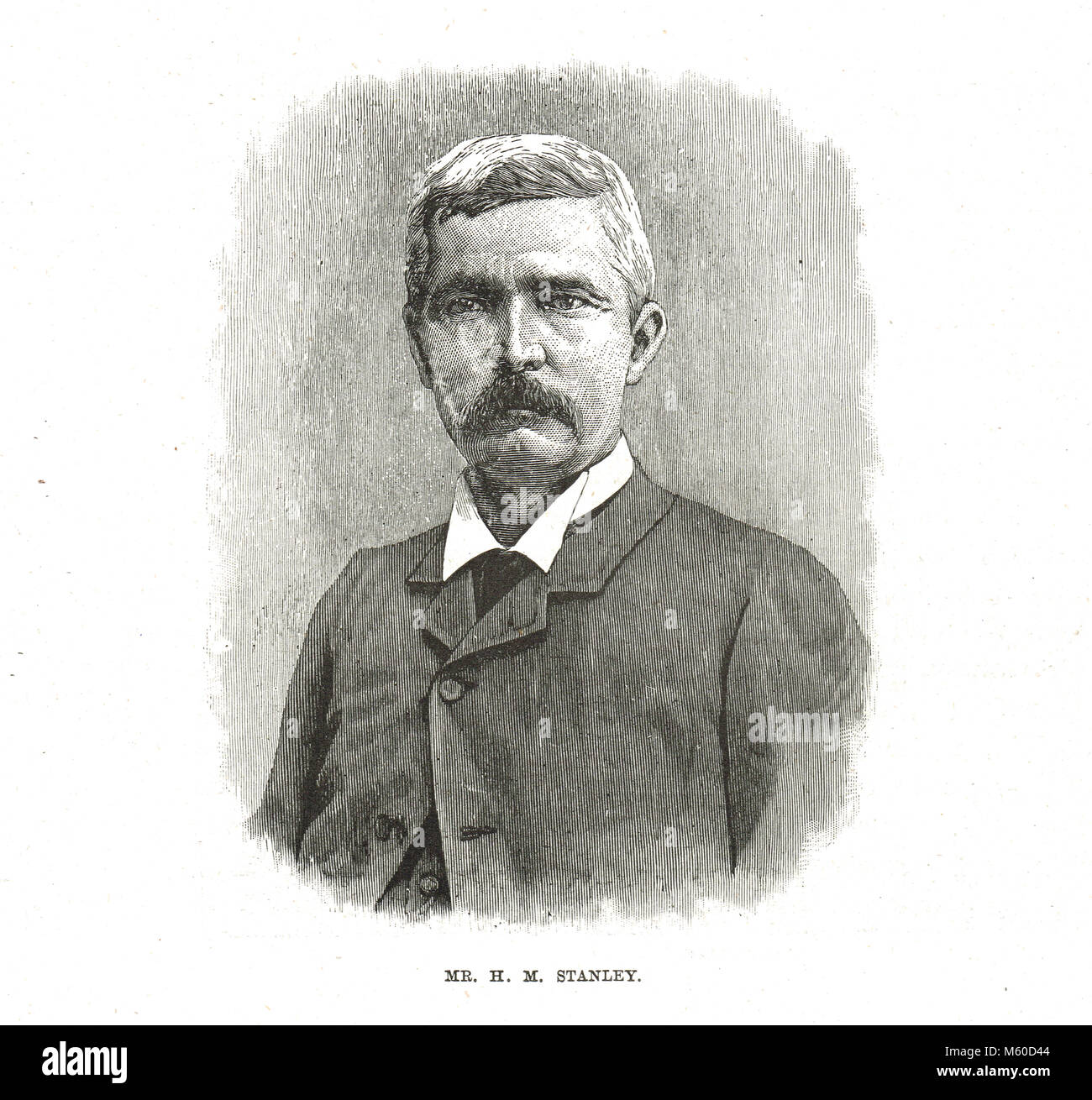 Henry Morton Stanley, journaliste, explorateur, 1841-1904 Banque D'Images