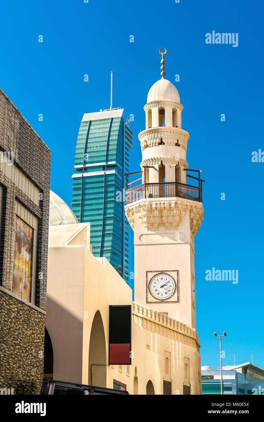 Yateem mosquée dans la vieille ville de Manama, la capitale de Bahreïn Banque D'Images