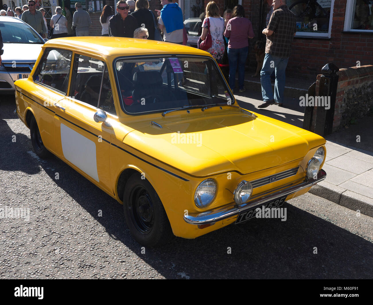 1967/8 Super Hillman Imp voiture classique à Sheringham, North Norfolk Banque D'Images