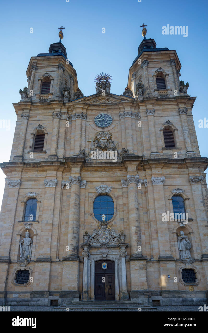Église de pèlerinage de la Sainte Trinité, 1730-1739, Gößweinstein, Gössweinstein, Gossweinstein, Franconia, Bavaria, Germany Banque D'Images
