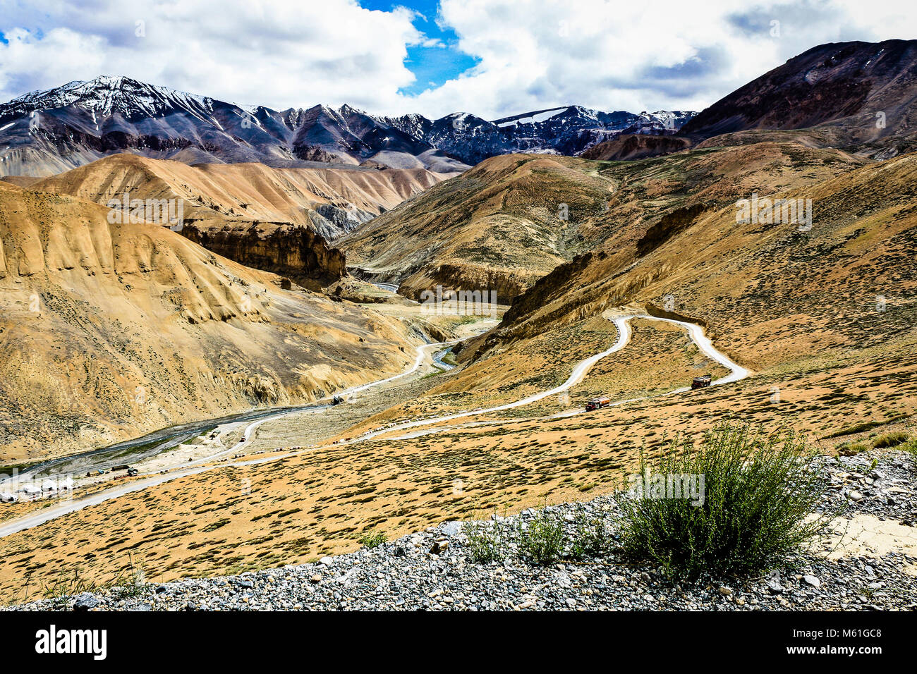 La vallée du Zanskar Banque D'Images