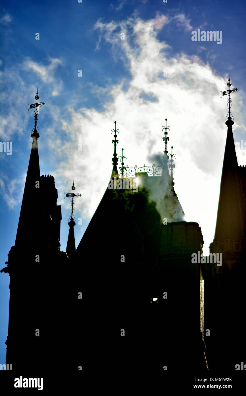 Le Midland Grand Hotel, Renaissance St Pancras, London, UK Banque D'Images