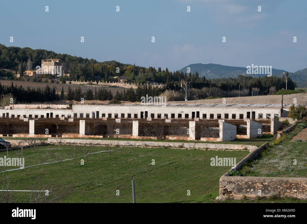 Autodrome de Sitges-Terramar, la plus ancienne piste de course de voiture, ouvert en 1923 et l'un des 3 circuits les plus anciennes dans le monde Banque D'Images