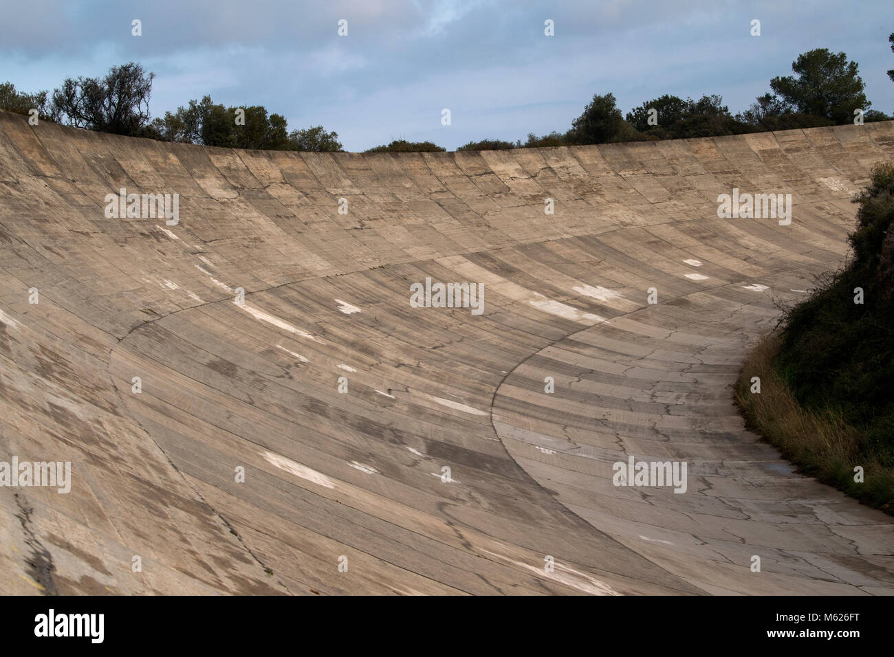 Autodrome de Sitges-Terramar, la plus ancienne piste de course de voiture, ouvert en 1923 et l'un des 3 circuits les plus anciennes dans le monde Banque D'Images
