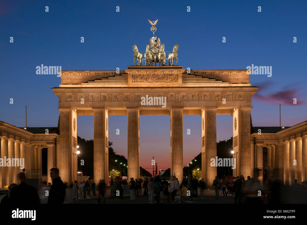 Brandenburger Tor, Berlin, Deutschland, Europa Banque D'Images