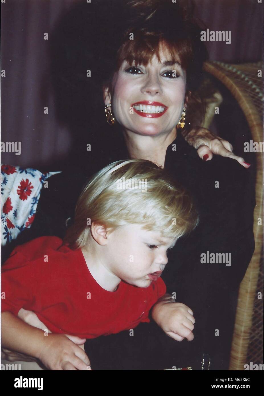 1991 Photo d'Kathie Lee Gifford et son fils Cody Gifford Photo de John Barrett-PHOTOlink Banque D'Images