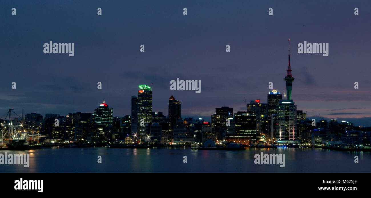 Auckland panorama Banque de photographies et d’images à haute ...