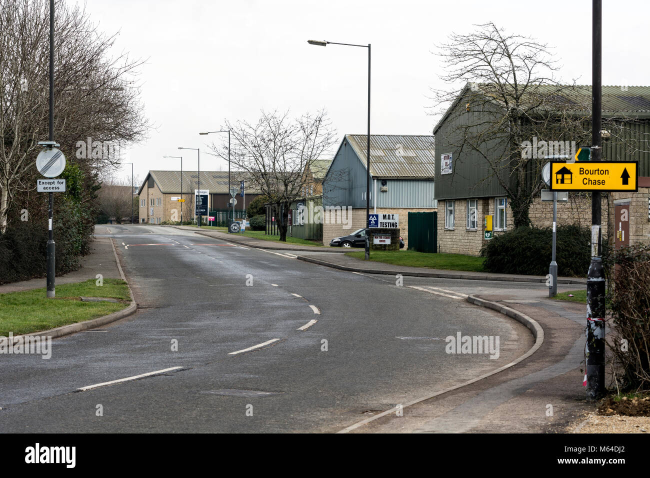 Bourton Industrial Park, Bourton-sur-l'eau, Gloucestershire, England, UK Banque D'Images