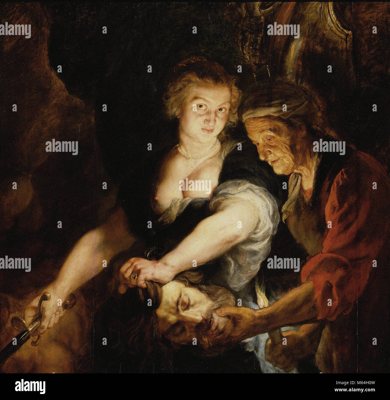 Peter Paul Rubens - Judith avec la tête d'Holopherne Banque D'Images